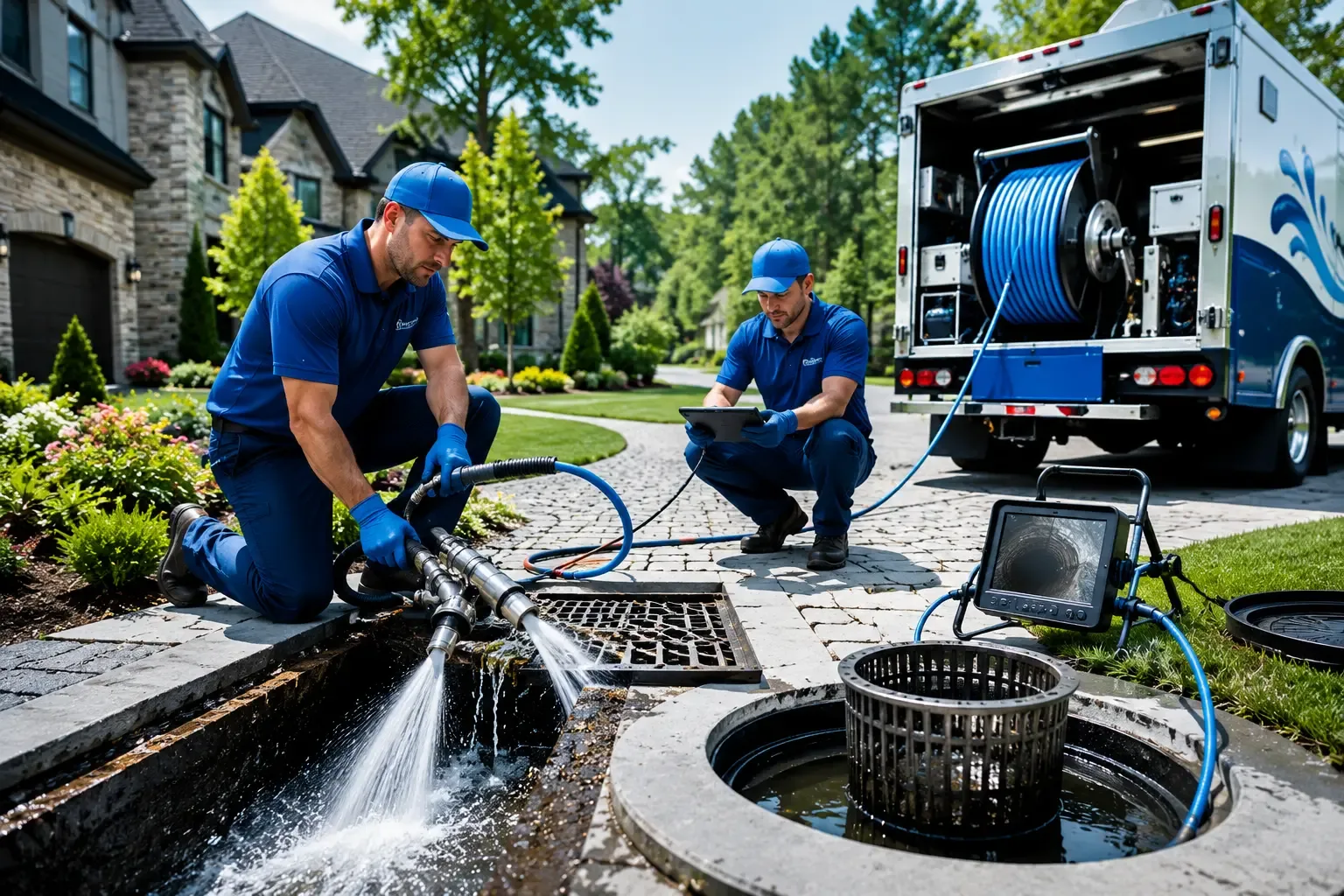 Local outdoor drain cleaning professionals in Worthington, WV
