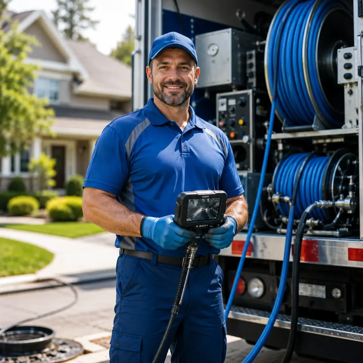 Local outdoor drain cleaning specialists in Worthington, WV